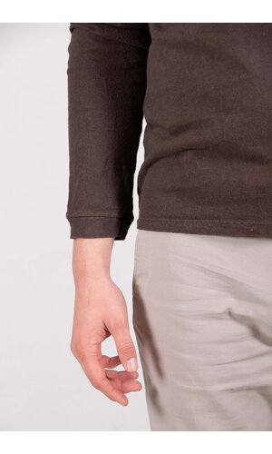 Jungmaven Jungmaven T-shirt / Baja LS / Koffie