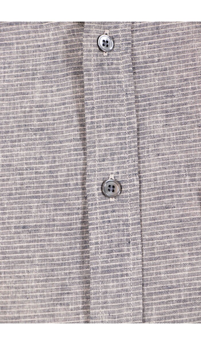 Portuguese Flannel Portuguese Flannel Overhemd / Marvin / Grijze Streep Portuguese Flannel Portuguese Flannel Overhemd / Marvin / Grijze Streep