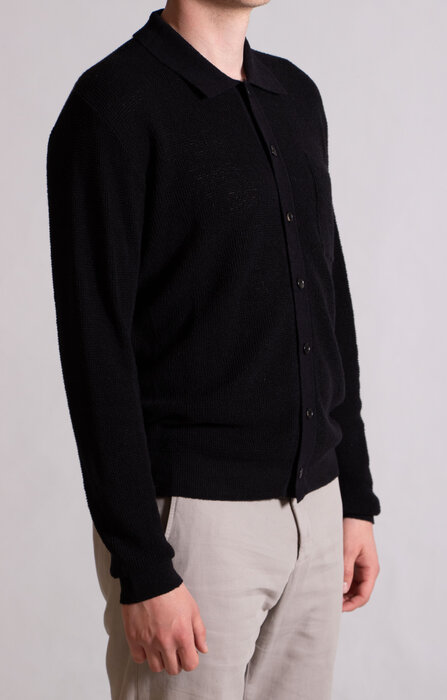 Roberto Collina Roberto Collina Polo / 261MYA23005 / Black