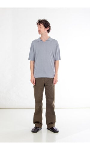 Rough Side Rough Side Polo / Skipper Half Knit / Lucht