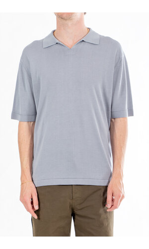 Rough Side Rough Side Polo / Skipper Half Knit / Lucht