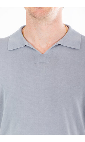 Rough Side Rough Side Polo / Skipper Half Knit / Lucht