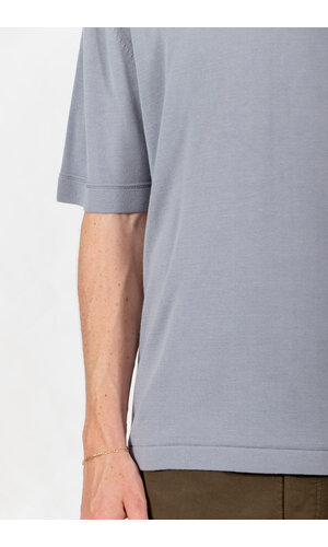 Rough Side Rough Side Polo / Skipper Half Knit / Lucht