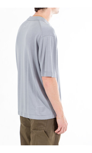 Rough Side Rough Side Polo / Skipper Half Knit / Lucht