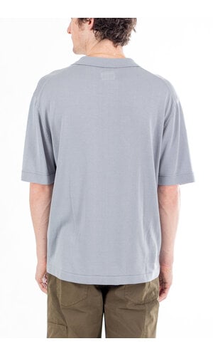 Rough Side Rough Side Polo / Skipper Half Knit / Lucht