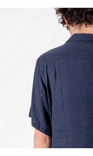 Portuguese Flannel Portuguese Flannel Overhemd / Linen Camp / Navy