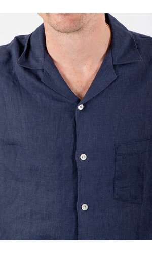 Portuguese Flannel Portuguese Flannel Overhemd / Linen Camp / Navy