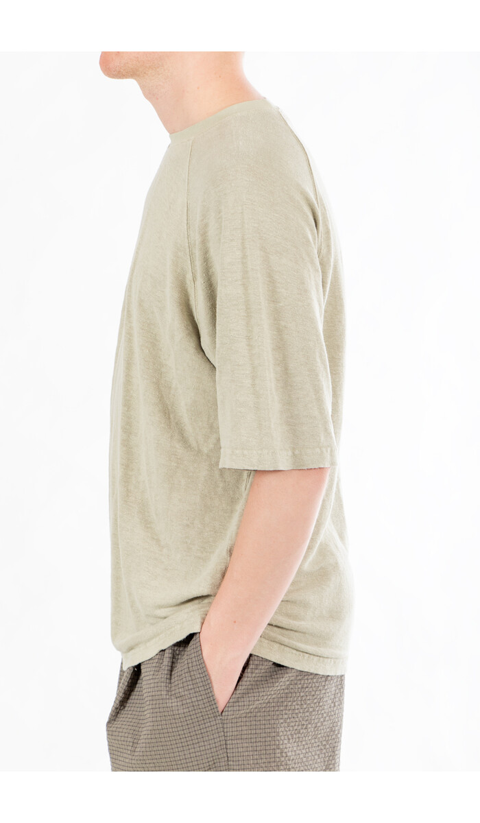 Jungmaven Jungmaven T-shirt / Woodstock Raglan / Vlas