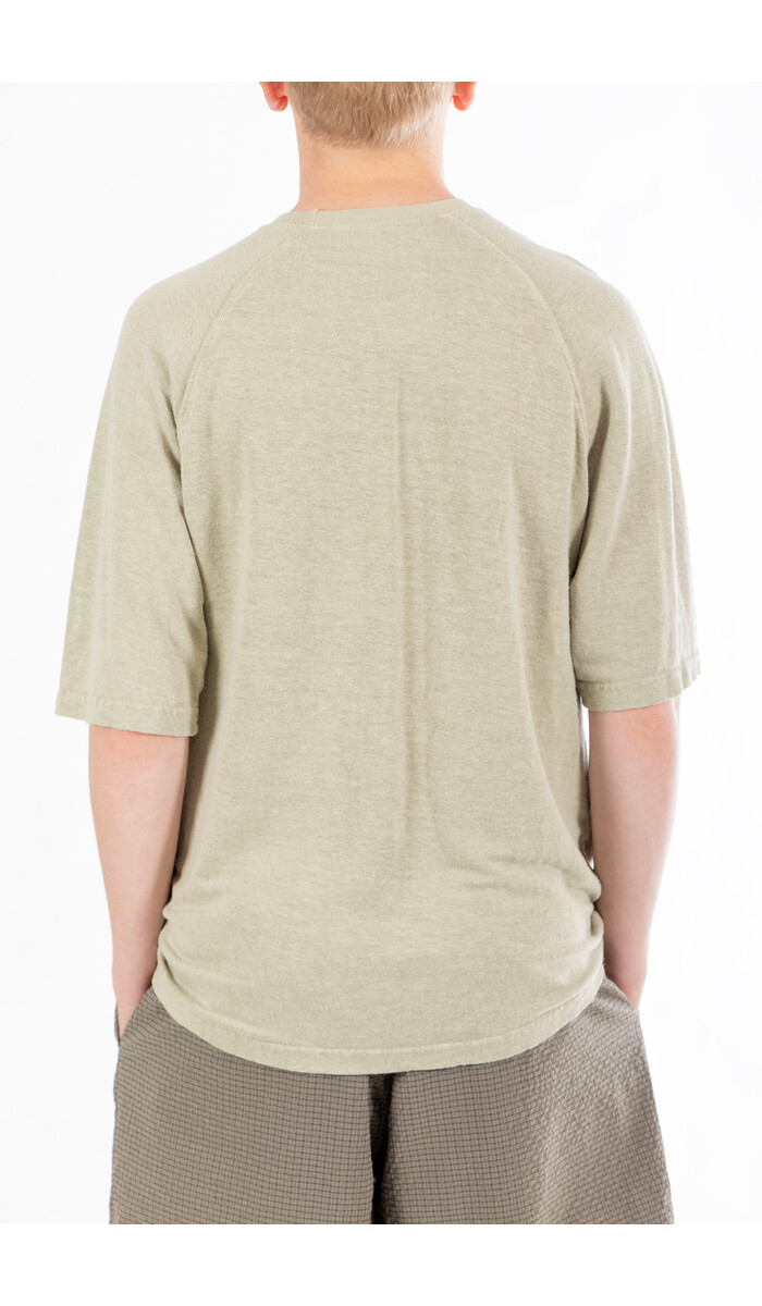 Jungmaven Jungmaven T-shirt / Woodstock Raglan / Vlas
