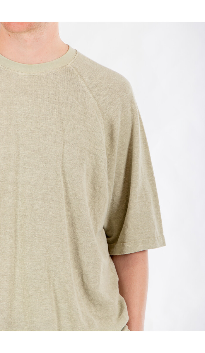 Jungmaven Jungmaven T-shirt / Woodstock Raglan / Vlas