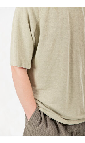Jungmaven Jungmaven T-shirt / Woodstock Raglan / Vlas
