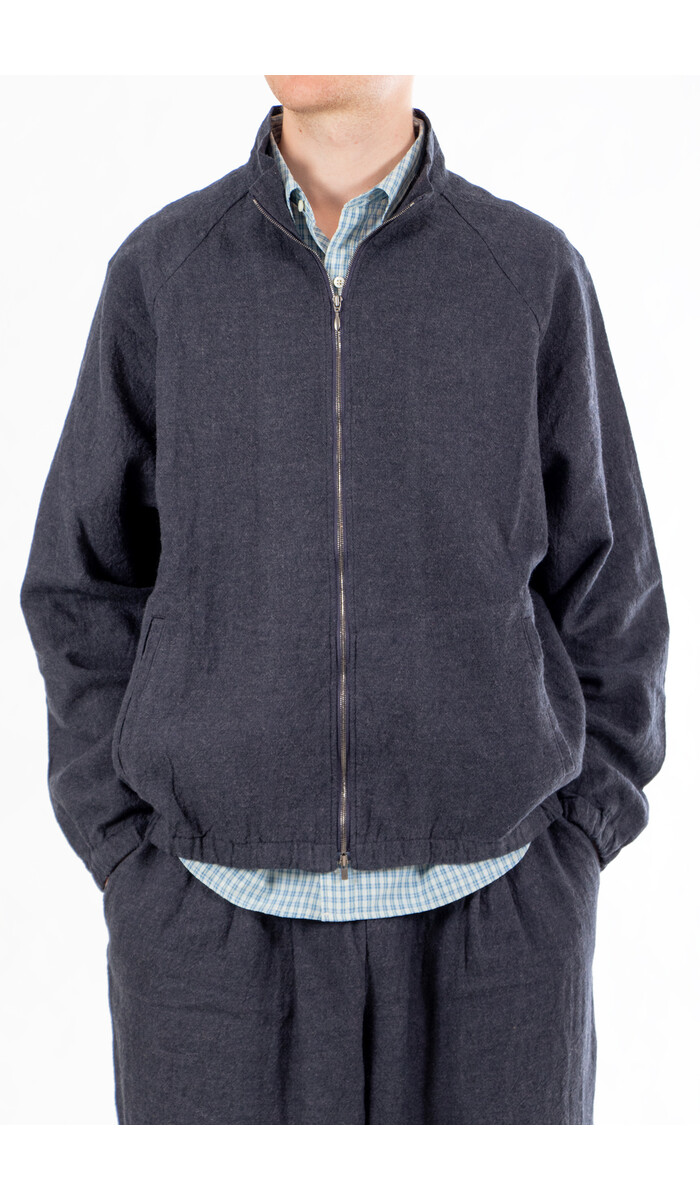 Is-ness Is-nes Jack / Track Jacket / Navy