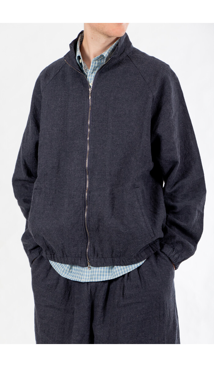 Is-ness Is-nes Jack / Track Jacket / Navy