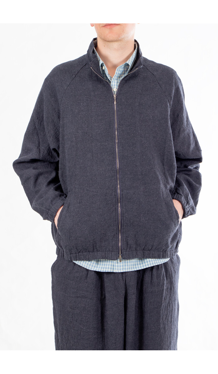 Is-ness Is-nes Jack / Track Jacket / Navy