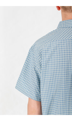 Rough Side Rough Side Overhemd / Half Shirt / Blauwe Ruit Rough Side Rough Side Overhemd / Half Shirt / Blauwe Ruit