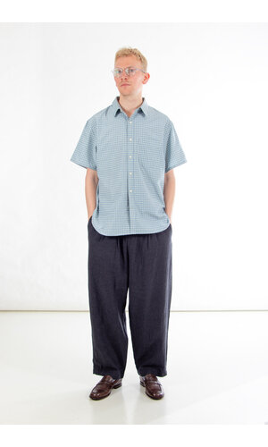 Rough Side Rough Side Overhemd / Half Shirt / Blauwe Ruit Rough Side Rough Side Overhemd / Half Shirt / Blauwe Ruit