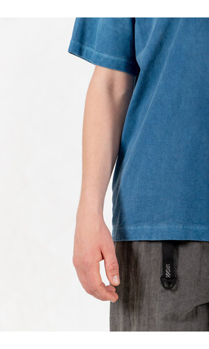 Jackman Jackman T-Shirt / Henleyneck PD / Vaag Blauw Jackman Jackman T-Shirt / Henleyneck PD / Vaag Blauw