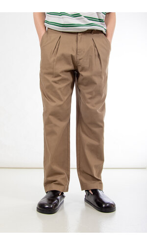 Rough Side Rough Side Broek / Box Pleat / Khaki