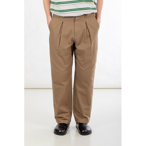 Rough Side Rough Side Broek / Box Pleat / Khaki