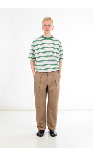 Rough Side Rough Side Broek / Box Pleat / Khaki