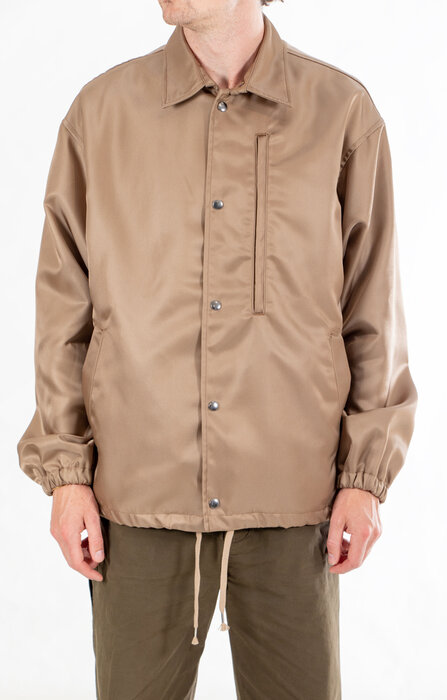 Is-ness Is-ness Jacke / Coach Jacket / Greige Is-ness Is-ness Jacke / Coach Jacket / Greige