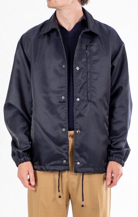 Is-ness Is-ness Jacket / Coach Jacket / Navy