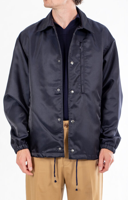 Is-ness Is-ness Jas / Coach Jacket / Navy