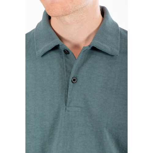 Jackman Jackman Polo / Dotsume Rib / Wolkgroen Jackman Jackman Polo / Dotsume Rib / Wolkgroen