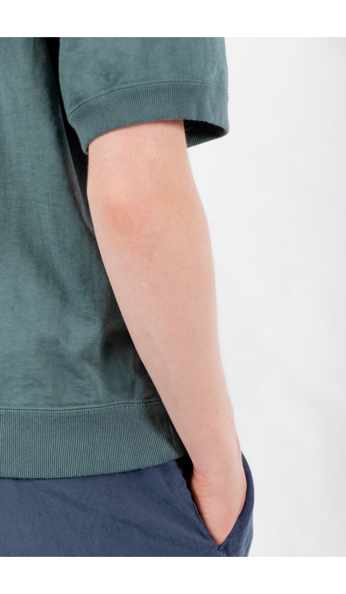 Jackman Jackman Polo / Dotsume Rib / Wolkgroen Jackman Jackman Polo / Dotsume Rib / Wolkgroen