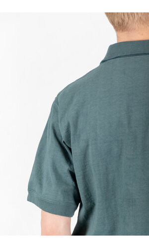 Jackman Jackman Polo / Dotsume Rib / Wolkgroen Jackman Jackman Polo / Dotsume Rib / Wolkgroen