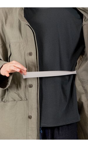 Rough Side Rough Side Jas / Dune Parka / Licht Grijs Rough Side Rough Side Jas / Dune Parka / Licht Grijs