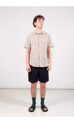 Portuguese Flannel Portuguese Flannel Overhemd / Aaron / Zand Portuguese Flannel Portuguese Flannel Overhemd / Aaron / Zand