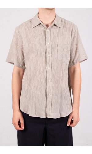Portuguese Flannel Portuguese Flannel Overhemd / Aaron / Zand Portuguese Flannel Portuguese Flannel Overhemd / Aaron / Zand