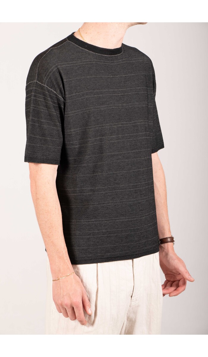 Transit Transit T-Shirt / CFUTRC12473 / Holzkohle Transit Transit T-Shirt / CFUTRC12473 / Holzkohle