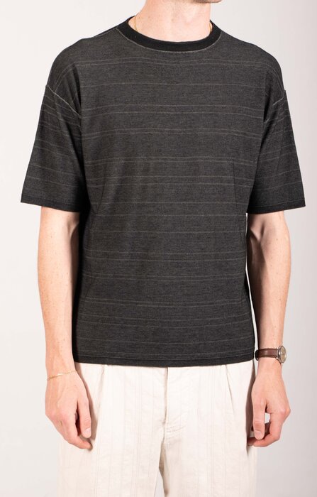 Transit Transit T-Shirt / CFUTRC12473 / Charcoal Transit Transit T-Shirt / CFUTRC12473 / Charcoal