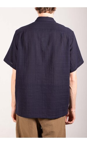 Portuguese Flannel Portuguese Flannel Overhemd / Grain / Navy Portuguese Flannel Portuguese Flannel Overhemd / Grain / Navy