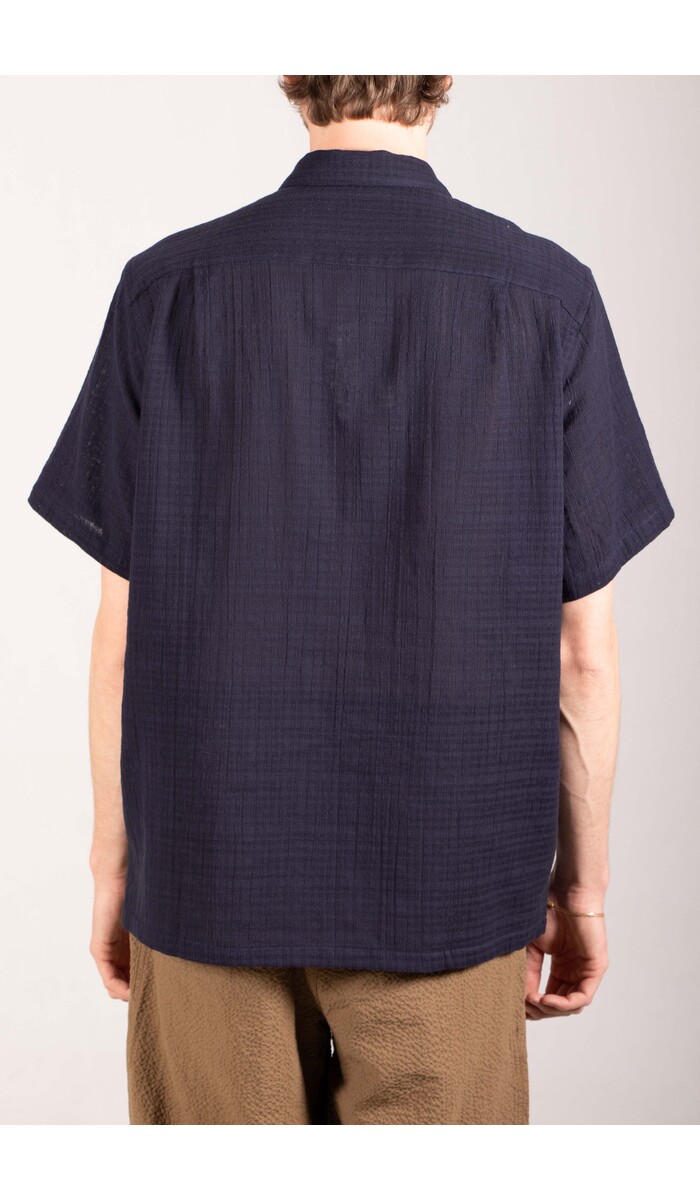Portuguese Flannel Portuguese Flannel Overhemd / Grain / Navy Portuguese Flannel Portuguese Flannel Overhemd / Grain / Navy