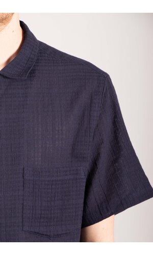 Portuguese Flannel Portuguese Flannel Overhemd / Grain / Navy Portuguese Flannel Portuguese Flannel Overhemd / Grain / Navy