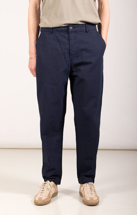 Universal Works Universal Works Hose / Military Chino / Derby Stripe Universal Works Universal Works Hose / Military Chino / Derby Stripe
