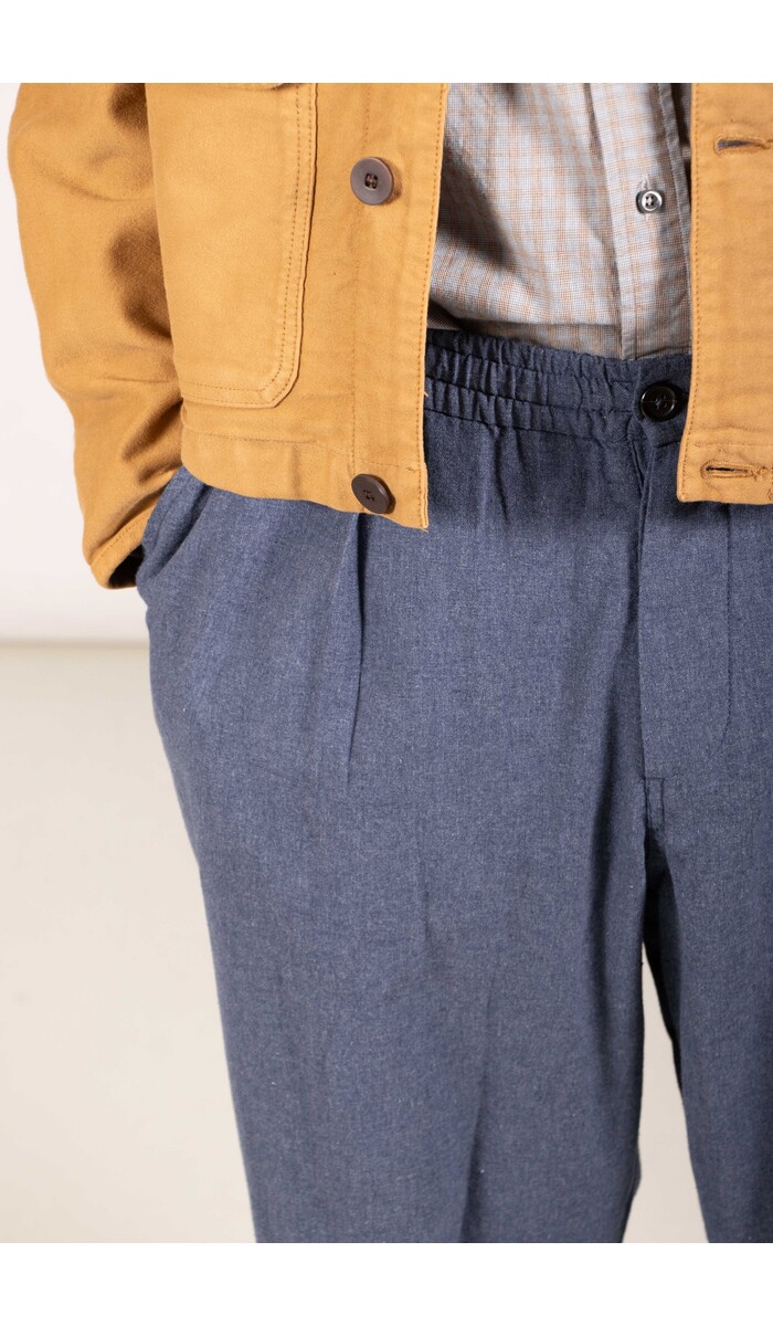 Universal Works Universal Works Trousers / Oxford Pant / Blue