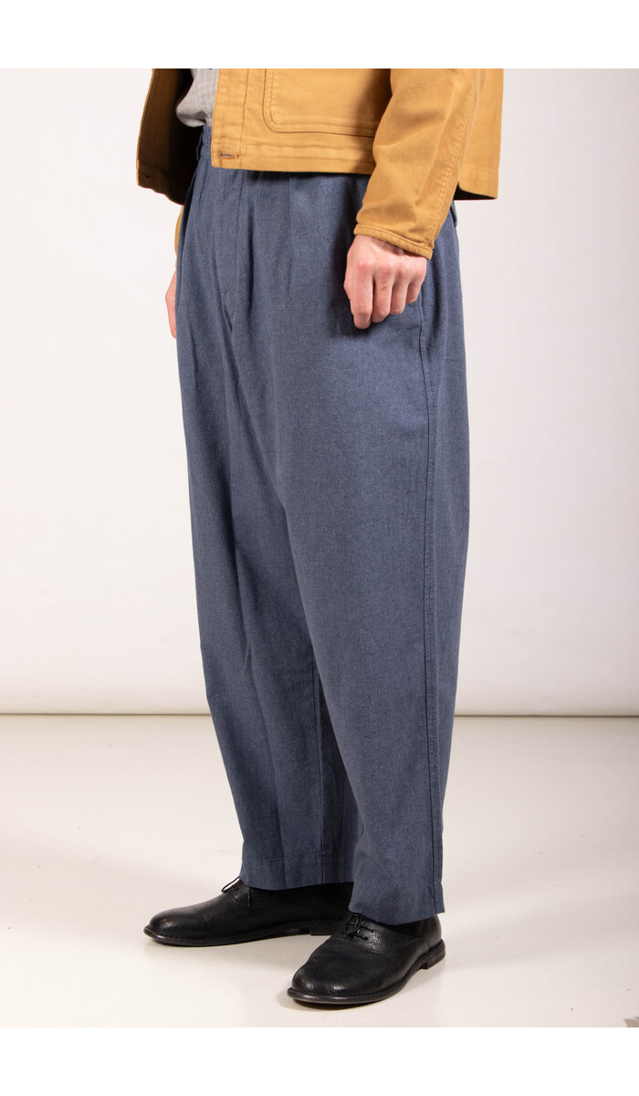 Universal Works Universal Works Trousers / Oxford Pant / Blue