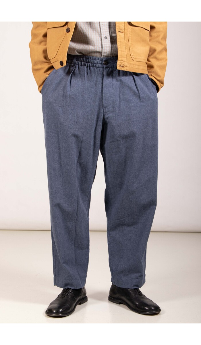 Universal Works Universal Works Trousers / Oxford Pant / Blue