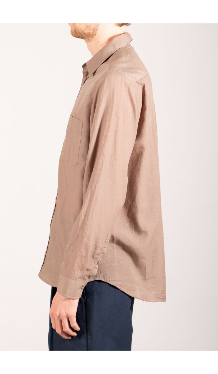 Delikatessen Delikatessen Overhemd / Relaxed / Taupe Delikatessen Delikatessen Overhemd / Relaxed / Taupe