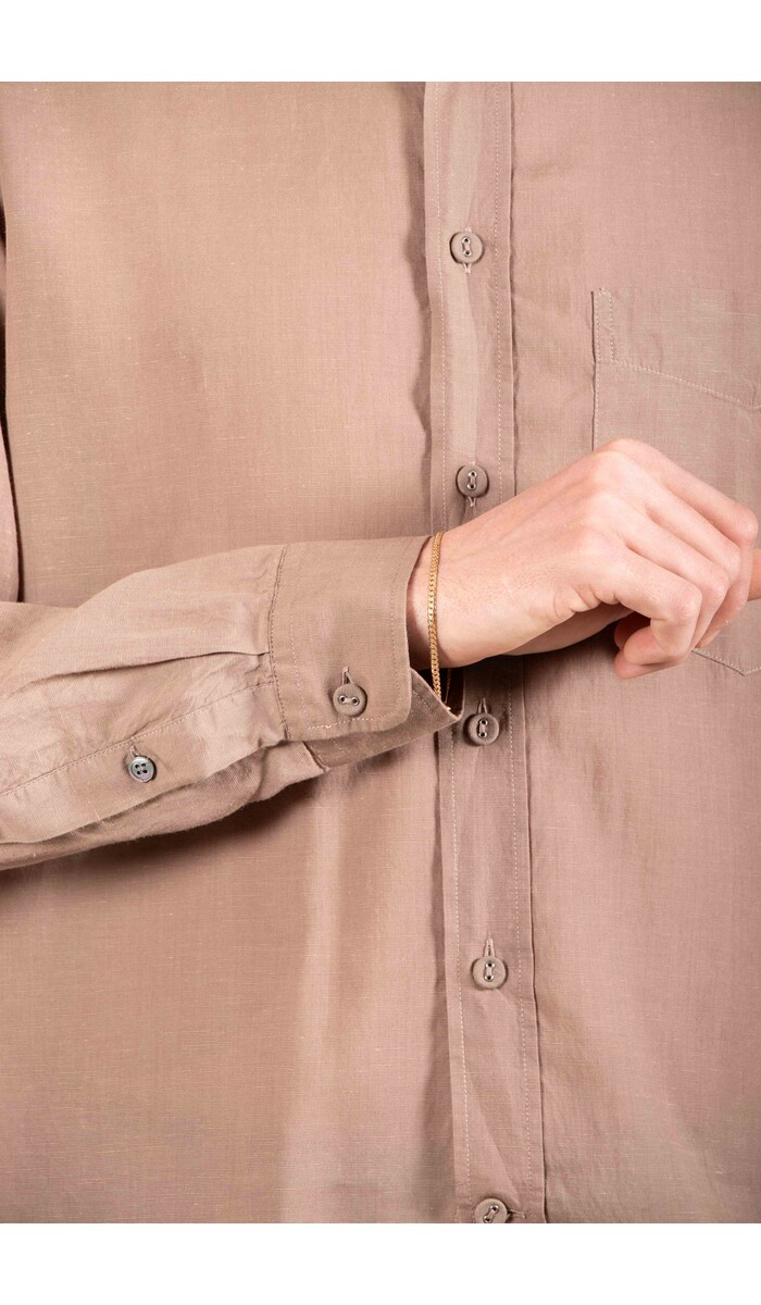 Delikatessen Delikatessen Overhemd / Relaxed / Taupe Delikatessen Delikatessen Overhemd / Relaxed / Taupe