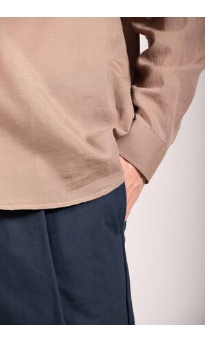 Delikatessen Delikatessen Overhemd / Relaxed / Taupe Delikatessen Delikatessen Overhemd / Relaxed / Taupe