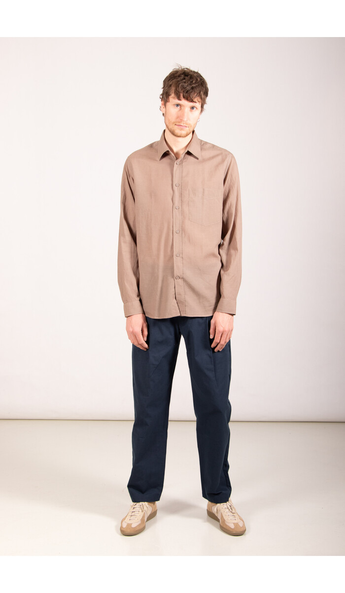 Delikatessen Delikatessen Overhemd / Relaxed / Taupe Delikatessen Delikatessen Overhemd / Relaxed / Taupe