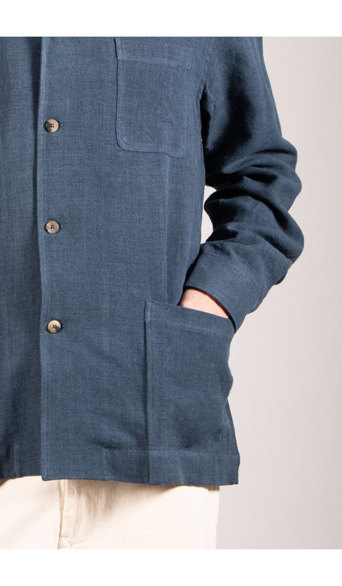De Bonne Facture De Bonne Facture Jacke / Painter's Jacket / Blau De Bonne Facture De Bonne Facture Jacke / Painter's Jacket / Blau