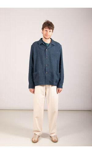 De Bonne Facture De Bonne Facture Jacke / Painter's Jacket / Blau De Bonne Facture De Bonne Facture Jacke / Painter's Jacket / Blau