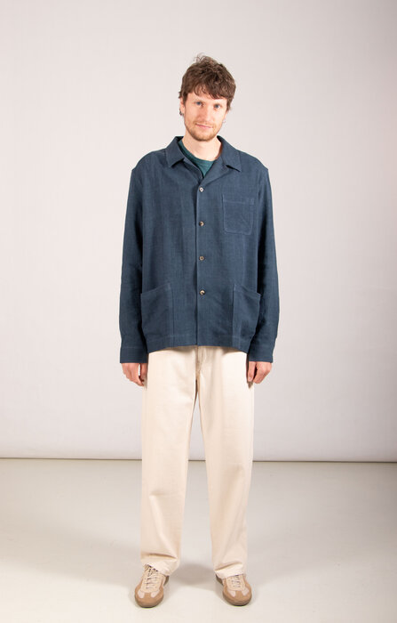 De Bonne Facture De Bonne Facture Jack / Painter's Jacket / Pruisisch Blauw