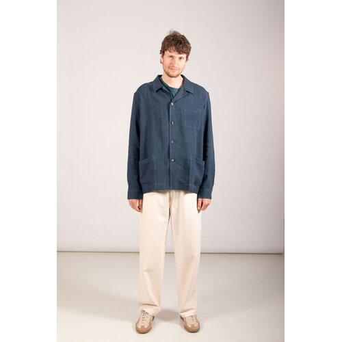 De Bonne Facture De Bonne Facture Jacke / Painter's Jacket / Blau De Bonne Facture De Bonne Facture Jacke / Painter's Jacket / Blau